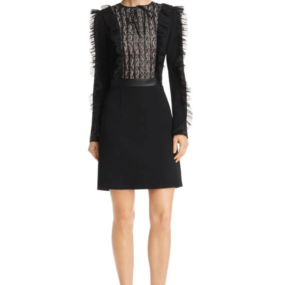 Nha Khanh Mixed Media Dress